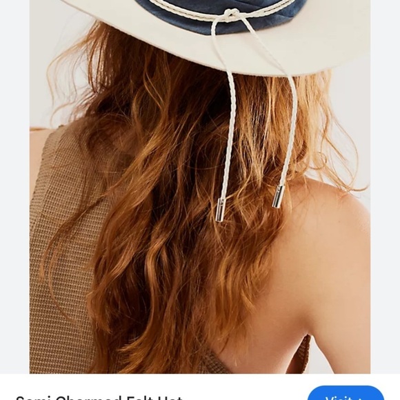 Free people semi charmed x San Diego hat co hat one size new without tags main image 9